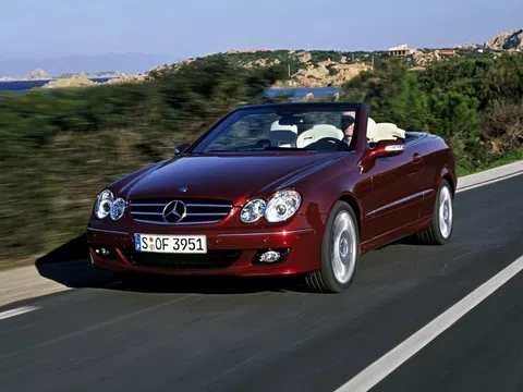 Mercedes-Benz CLK-Класс II (W209) Facelift 200 1.8 MT (184 hp) · CLK 200K · cabrio