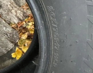 265/70/R17 BRIDGESTONE Зимние, Тбилиси — 2