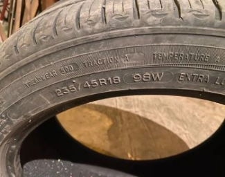 235/45/R18 MICHELIN Летние, Tiflis