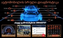 ავტომობილის პროფესიონალური დიაგნოსტიკა