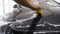 Наклеивание ленты — Bestauto Detailing, تفلیس